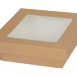 CONTENIT.QUADR.KRAFT C/COPERC.FIN.PET KRAFT 11,5X11,5X4CM