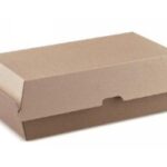 CONTENIT.SNACK BOX LARGE CART.ENDURA BROWN 205X107X78MM