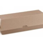 CONTENITORE HOT DOG CART. SPESSO ENDURA BROWN 210X70X77MM