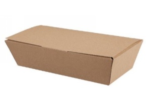 WEB_057401398.jpg SCATOLA CARTONCINO KRAFT 250/220X125/95 MM H 60 MM - immagine 1