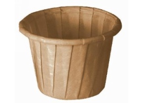 WEB_057401432.jpg CONTENITORE MONOPORZIONE CARTA KRAFT 22 ML - immagine 1