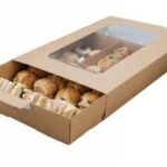 SCATOLA C/FINESTRA LARGE CART.KRAFT 502X331X82,5MM