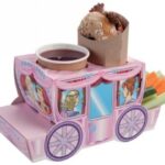 SCATOLA SAGOMANTA CARTONCINO  CINDERELLA 240X120X130 MM