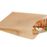 SACCHETTO GRILL RESISTENTE AL CALORE KRAFT 195X170X40MM