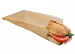 WEB_057401468.jpg SACCHETTO GRILL RESISTENTE AL CALORE KRAFT 200X105X40MM - immagine 1