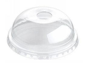 WEB_057401682.jpg COPERCHIO X BICCHIERE Ø 78MM DOME CON FORO TRASPARENTE 0 - immagine 1