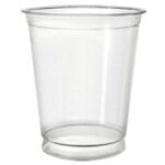 BICCHIERE PET TRASPARENTE X BEVANDE FREDDE 95X105,5MM