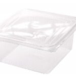 VASCHETTA RETT.PET C/COPERC.INCERN.REMOV.TRASP.125+115X40H