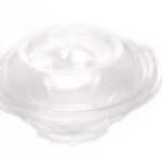 VASCHETTE ROTONDE PET C/COPERC.INCERN.REMOV.TRASP.115 H 45