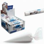 SACCAPOCHE MONOUSO POLIETILENE TRASPARENTE 30X17 CM