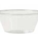 CONTENITORE MONOPORZIONE PET 96ML TRASP. Ø 74 X35HMM 96ML