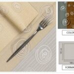 TOVAGLIA 100X100 SPUN BUBBLE CAFFE`