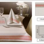 TOVAGLIOLO P4 AIRLAID METROPOLITAN CORALLO