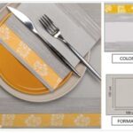 TOVAGLIA 100X100 AIRLAID BREEZE GIALLO