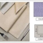 TOVAGLIOLO P4 AIRLAID BATIK BLU