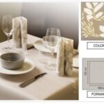 TOVAGLIA 100X100 AIRLAID BOTTICELLI CAFFE`