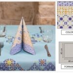 TOVAGLIOLO P4 AIRLAID MAIOL"IKE TERRACOTTA