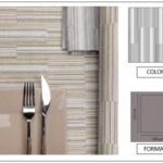 TOVAGLIA 120X120 AIRLAID INFINITY PERLA