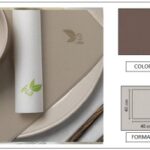 TOVAGLIOLO BIO LEAF AIRLAID P4 CAPPUCCINO COMPOSTABILE 40X40