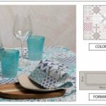 RUNNER 50X120 AIRLAID PANAREA BORDEAUX