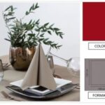 TOVAGLIA 120X120 PP FIESTA BORDEAUX