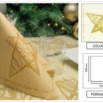 TOVAGLIA NOEL 100X100 CM ORO