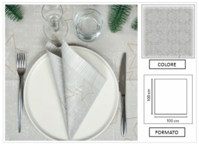 WEB_063701272.jpg TOVAGLIA CASSIOPEA 100X100 CM ARGENTO - immagine 1