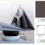 TOVAGLIOLO AIRLAID MAXI P/8 40X48 CAFFÈ