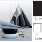 TOVAGLIOLO AIRLAID MAXI POCKET 40X48 NERO