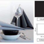 TOVAGLIOLO AIRLAID MAXI P4 45X48 NERO