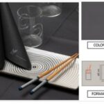 TOVAGLIOLO AIRLAID BIO LEAF POCKET 40X40 ANTRACITE