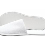 PANTOFOLA CHIUSA TNT BIANCA IMBUSTATA