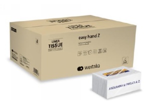 WEB_102200006.jpg ASCIUGAMANI A "Z" EASY HAND Z" 2 VELI CON TRAMA WE ITALIA - immagine 1