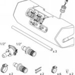 CLAX ACCESSORI COLLETTORE DI SFLUSSAGGIO 6 INGRESSI