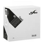 TOVAGLIOLI TISSÙ TRAMATO/INCOLLATO BIANCO 38X38 2 VELI