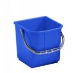 SECCHIO PLASTICA PER CARRELLI BLU LT. 25