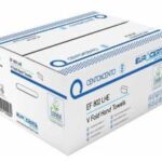 ASCIUGAMANI A "V" PURE BIANCO 83% 2 VELI