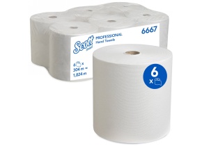 WEB_166437105.jpg ASCIUGAMANI ROTOLO AIRFLEX BIANCO 304 1 VELO - 6667 - immagine 1