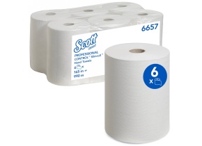 WEB_166437209.jpg ASCIUGAMANI ROTOLO AIRFLEX SLIMROLL BIANCO 1 V. - 165 - 6657 - immagine 1