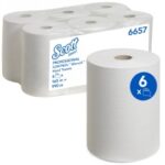 ASCIUGAMANI ROTOLO AIRFLEX SLIMROLL BIANCO 1 V. - 165 - 6657