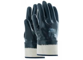 WEB_188400044.jpg GUANTI NBR NITRILPLUS DORSO RICOPERTO MANICHETTA TG. 10 - immagine 1