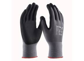 WEB_188400297.jpg GUANTI NITRILE LEVEL 1 LINE MICROSCHIUMA TG. 10/XL - immagine 1