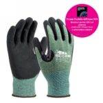 GUANTI CUT TAGLIO 5 RIVESTITO NITRILE TG. 10