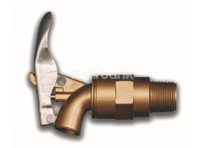 WEB_190100029.jpg RUBINETTO IN LEGA DI ALLUMINIO 3/4 CON CHIUSURA AUTOMATICA - immagine 1