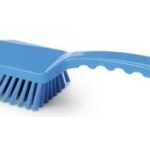 SPAZZOLA C/MANICO CORTO BLU CM. 26 "HYGIENE"