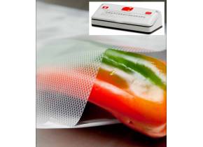 WEB_200800004.jpg BUSTE PER SOTTOVUOTO GOFFRATE PER ALIMENTI 25X35 - immagine 1