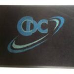 TAPPETO "CONTAP" NEUTRO/PERSONALIZZATO C/BORDO BASE GOMMA