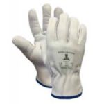 GUANTO GU155XT PELLE FIORE BOVINO ORLATO TAGLIA 12