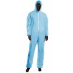 TUTA COVERALL 40 AZZURRO PLP CON ZIP GR. 40 S/3XL
