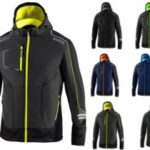 GIACCA YORK BICOLORE SPARCO ANTRACITE/GIALLO TG. XS-3XL